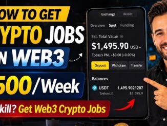 How To Get Crypto Jobs In Web3 || $500/Week Income || Full Guide To Crack Web3 Job