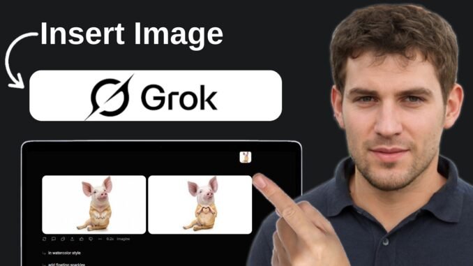 How To Insert Image In Grok AI