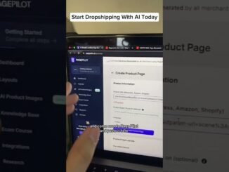 How To Start AI Dropshipping For Beginners (2026 Step-by-Step) @PagePilot #dropshipping #ai