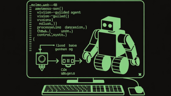 How to Build a Vision-Guided Web AI Agent with MolmoWeb-4B How to Build a Vision-Guided Web AI Agent with MolmoWeb-4B Using Multimodal Reasoning and Action Prediction