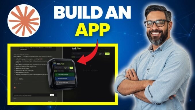 How to Build an App With Claude AI - Beginners Guide