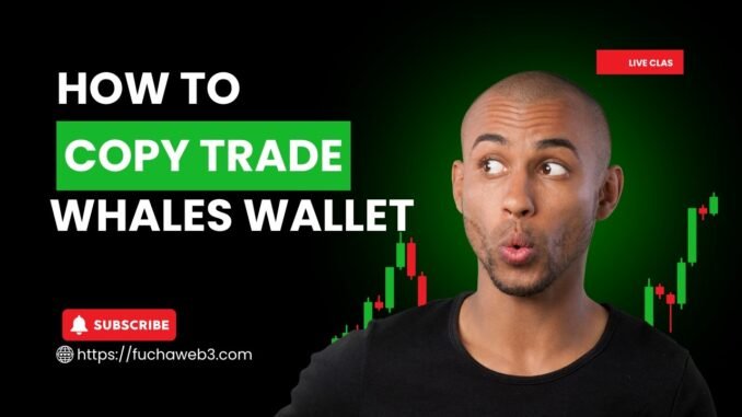 How to Copy Trade Whale Wallets on Solana (Dexscreener + Trojan Bot)