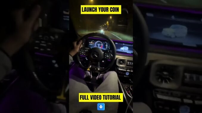 How to Launch Your Own Crypto Coin in 2026 From 0 to G Wagon 🏎️ #crypto #solanamemecoin #pumpfun