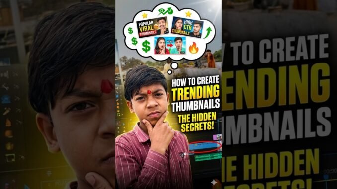 How to Make Professional Thumbnails with ChatGPT? (For FREE!) #chatgpt #Ai #vlogs  #youtubetips #fyp