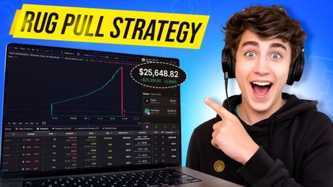 How to Rugpull a Viral Memecoin Using 0.2 SOL On Pump Fun | Just Copy Me