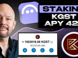 How to Stake KGST USD Coin on AAVE 🚀 Earn Up to 42% APY