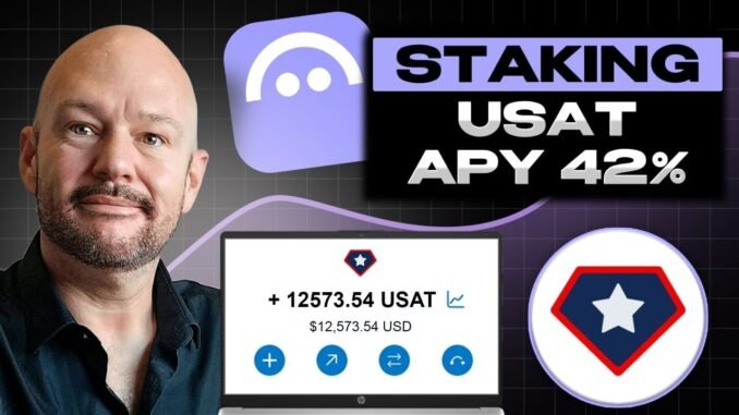 How to Stake USAT Coin on AAVE 🚀 Earn Up to 42% APY