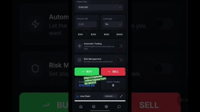 How to Start Trading on Cryptodex (Beginner Guide)