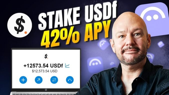 How to USDF Coin on AAVE 🚀 Earn Up to 42% APY