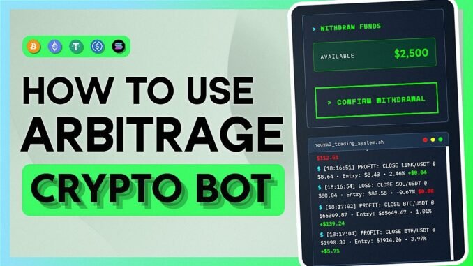 How to Use a Crypto Arbitrage Bot | AI Crypto Trading Tutorial for Beginners (Passive Income)