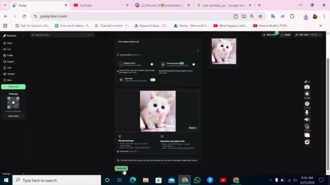 How to create a │Meme Coin │Pump.fun