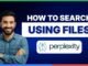 How to search using files in Perplexity AI[LATEST GUIDE]