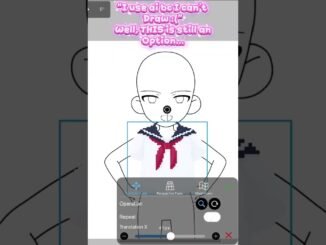 I don’t use this, but It works for beginners instead of AI #art#artist#artedigital#illustration#ibis