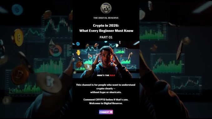 If You Start Crypto in 2026, Watch This First | Beginner Survival Guide Part One