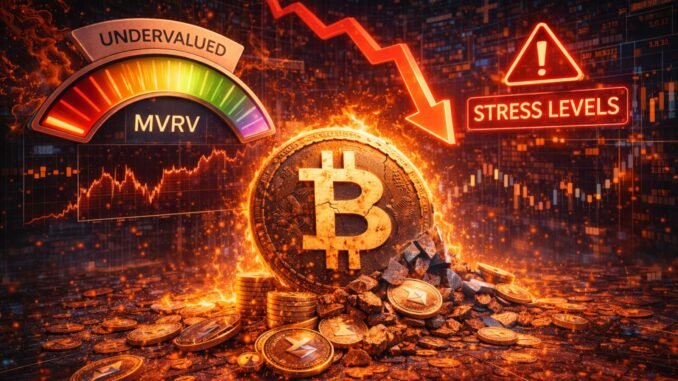 Is Bitcoin Undervalued? MVRV Ratio Mirrors Post-FTX Stress Levels Is Bitcoin Undervalued? MVRV Ratio Mirrors Post-FTX Stress Levels