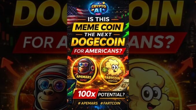 Is This Meme Coin the Next Dogecoin for Americans? | Crypto AI Lab USA  #memecoin #youtubeshorts