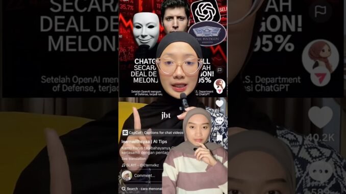 Jangan pake chat gpt dulu demi keamanan data