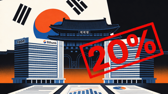 Korea Tones Down 20% Crypto Exchange Stake Ban as Regulators Crypto