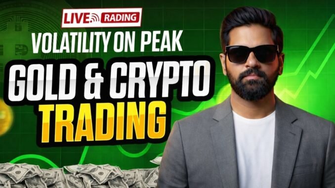 LIVE Crypto Trading | Gold & Bitcoin & Altcoins | (BTC ETH) | live btc trading | crypto