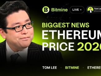 LIVE: Tom Lee on BitMine Makes Massive Ethereum Move! Game Changer for ETH Holders!