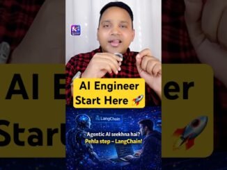 LangChain Kaise Seekhe? 🚀 AI Engineer Start Here | Agentic AI Guide