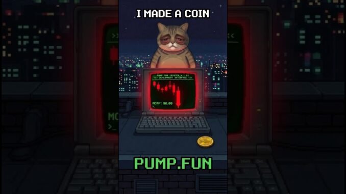 Launched a Meme Coin. Biggest Mistake Ever. #crypto #pumpfun #shorts