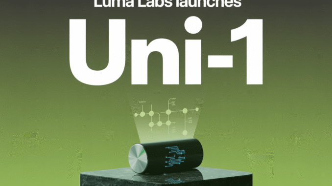 Luma Labs Launches Uni-1: The Autoregressive Transformer Model that Reasons through Intentions Before Generating Images