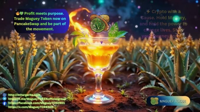 Maguey Token: Finance With Purpose🔥LIVE NOW on PancakeSwap!