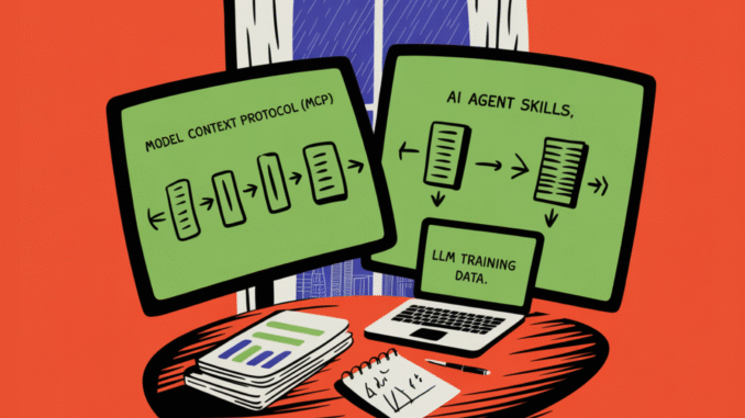 Model Context Protocol (MCP) vs. AI Agent Skills: A Deep Dive into Structured Tools and Behavioral Guidance for LLMs