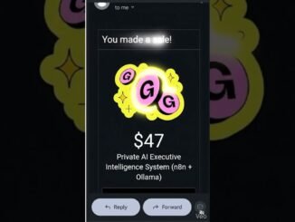 My First $47 Sale! 🚀 Private AI News Automation (n8n + Ollama) #asmr #ai