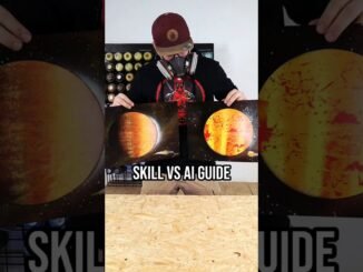 My Skill vs. AI Guide! Nechal jsem si vygenerovat návod na jednoduchý sprayart obraz #challange #art