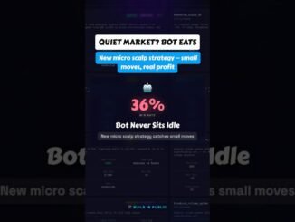 New micro scalp strategy for quiet markets | AI Trading Bot #Shorts #tradingbot #solana