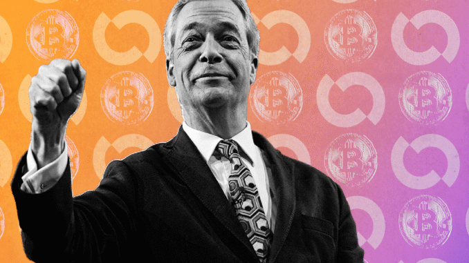 Nigel Farage Backs Bitcoin Treasury Firm Chaired By Former Chancellor