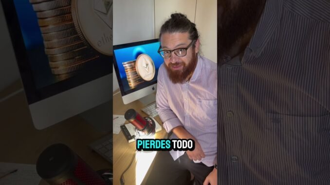 Nunca hagas esto con tu wallet en #crypto