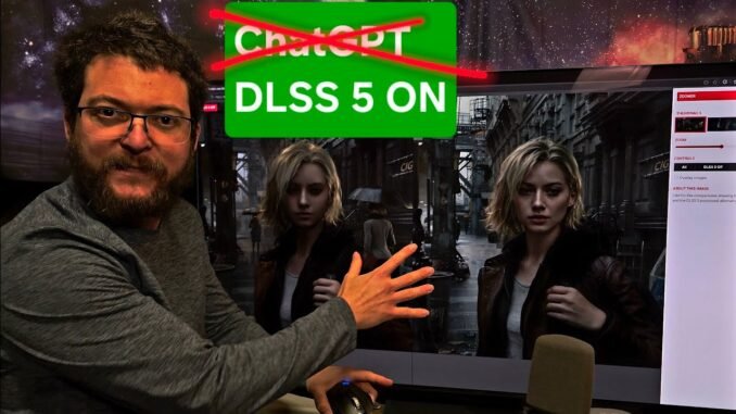 Nvidia DLSS 5 = ChatGPT ON and you only need a 2nd 5090