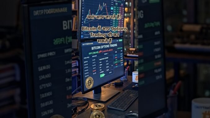 Options Trading in Bitcoin | @makemoney24x7-AI | #bitcoin | #crypto | #btclivetradingtoday