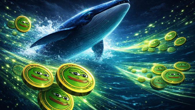 PEPE Whale Activity Jumps 60%, Among Highest In Market PEPE Whales