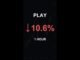 PLAY is down 10.6% in 1 hour!⚡March 23, 2026 | #crypto #altcoins #shorts