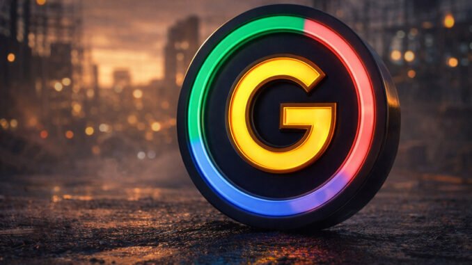 XRP logo on a rain-soaked city street as investors pull back, signaling first monthly outflow after a $1.2B ETF inflow streak