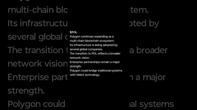 Polygon (POL) Explained | Polygon’s Multi-Chain Vision and the Future of Web3 #polynetwork #polygon