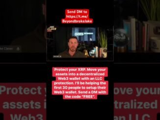 Protect your XRP. Move your assets off exchanges into a decentralized Web3 wallet. #xrp #web3wallet