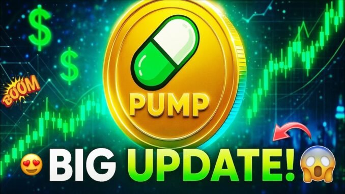Pump Coin Going on Moon Today  😃 | Pump Crypto News Today | Pump.fun Crypto 2026 🎯