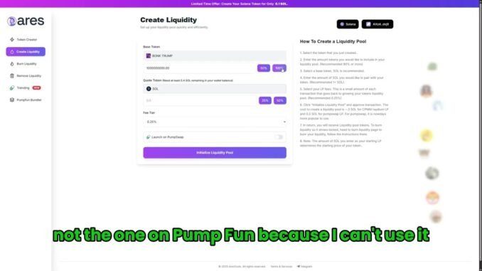 Pump.fun Launch System — Liquidity Pool to Big Gains