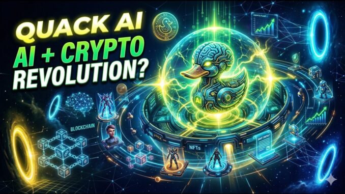 Quack AI Q AI Governance and Autonomous Web3 Infrastructure