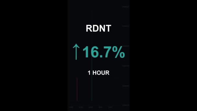 RDNT is up 16.7% in 1 hour!⚡March 29, 2026 | #crypto #altcoins #shorts