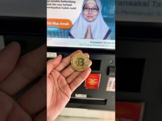 Real ATM Bitcoin BNI #bitcoin #crypto