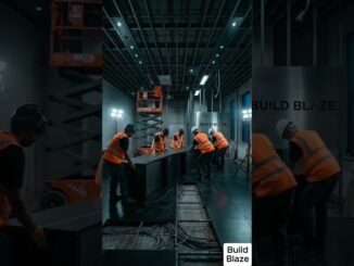 Real Construction or AI? Empty Office Into a Billionaire's Private Crypto Trading Floor #shorts