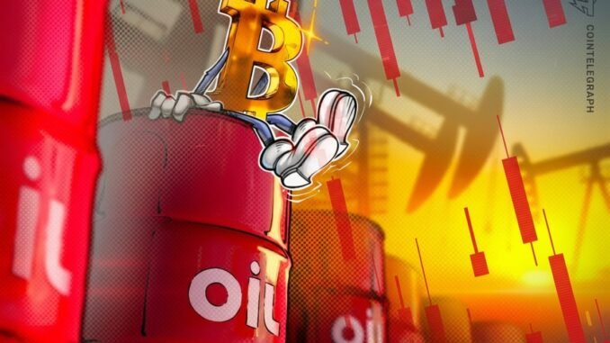 Record-high Oil Prices May Precede Bitcoin Price Crashes Record-high Oil Prices May Precede Bitcoin Price Crashes