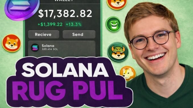 Rug Pull On Solana : How to Launch Meme Coins: Rug Pull Mechanics (Solana 2026)