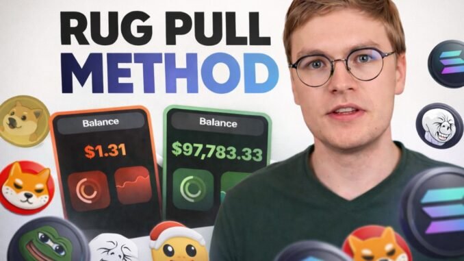Rug Pull On Solana : Meme Coin Launch Strategy: Rug Pull Mechanics (Solana Live)